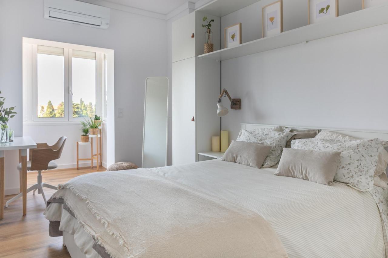 Spacious Apt Campo D'Ourique With Ac Lissabon Exterior foto