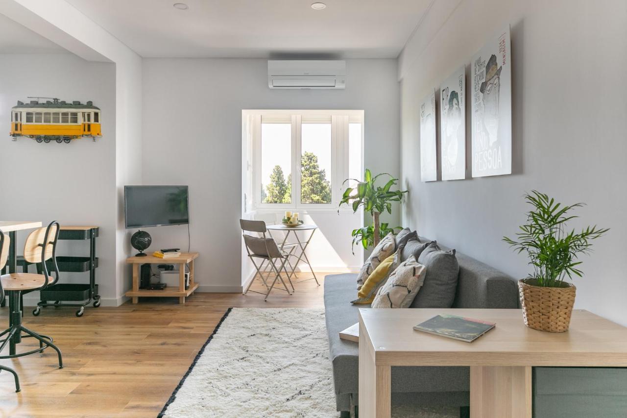 Spacious Apt Campo D'Ourique With Ac Lissabon Exterior foto